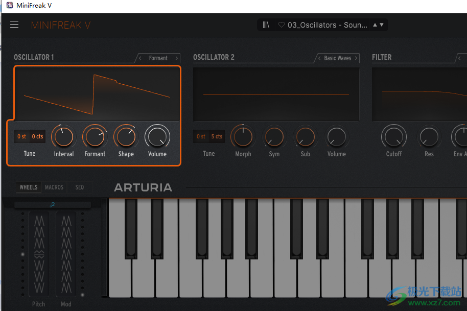 Arturia MiniFreak V(音频插件)