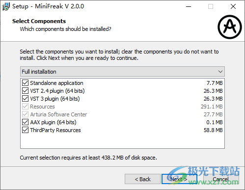 Arturia MiniFreak V(音频插件)