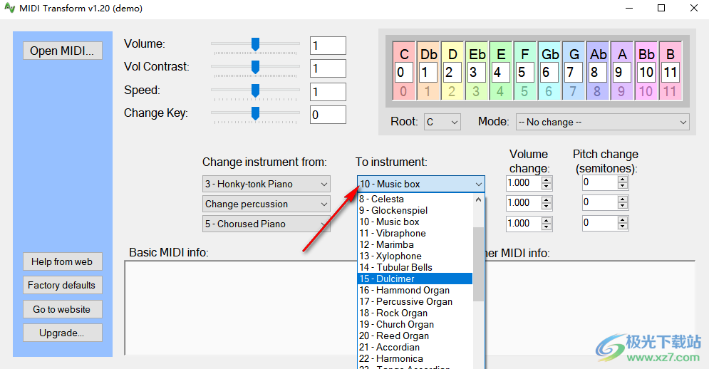 MIDI Transform(乐器数字接口转换器)