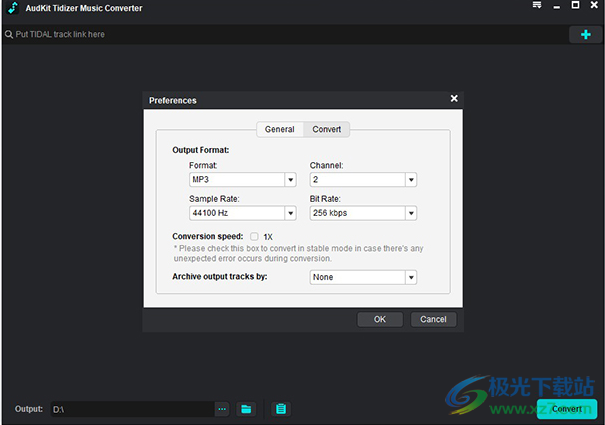 AudKit Tidizer Music Converter(音乐下载转换工具)