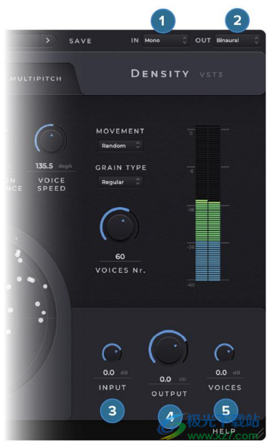 Sound Particles Density(多层声音效果器)
