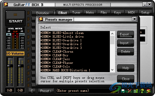 Guitar FX Box(吉他音效处理工具)