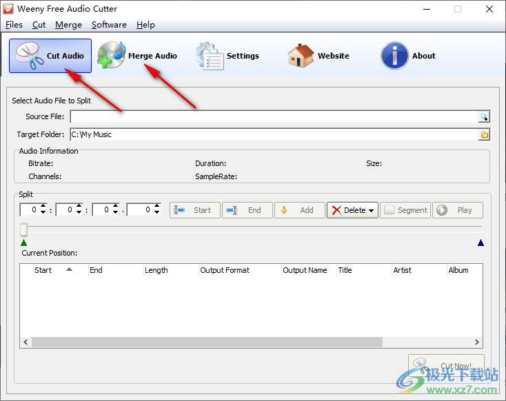 Weeny Free Audio Cutter(音频剪切)
