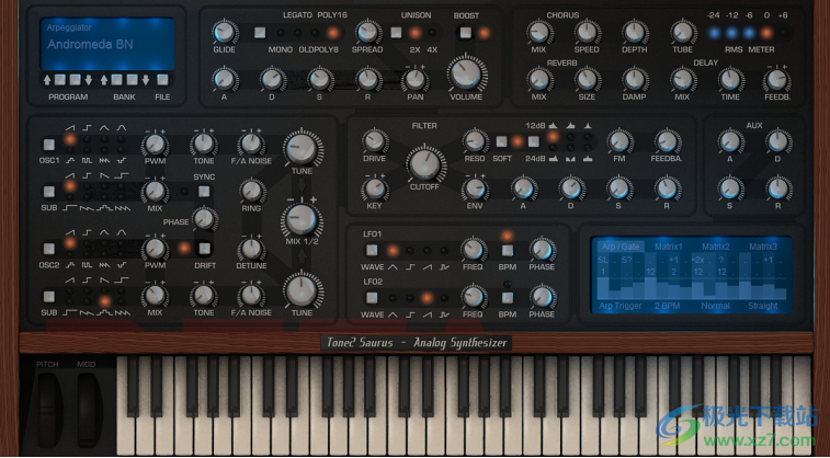 Tone2 Saurus(电子合成器音源软件)