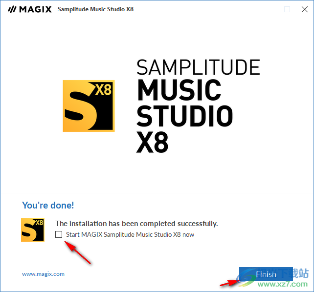 MAGIX Samplitude Music Studio X8(音乐制作)
