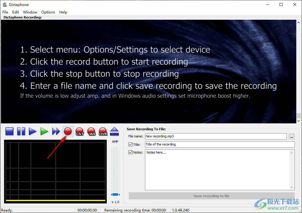 Dictaphone(电脑录音软件)