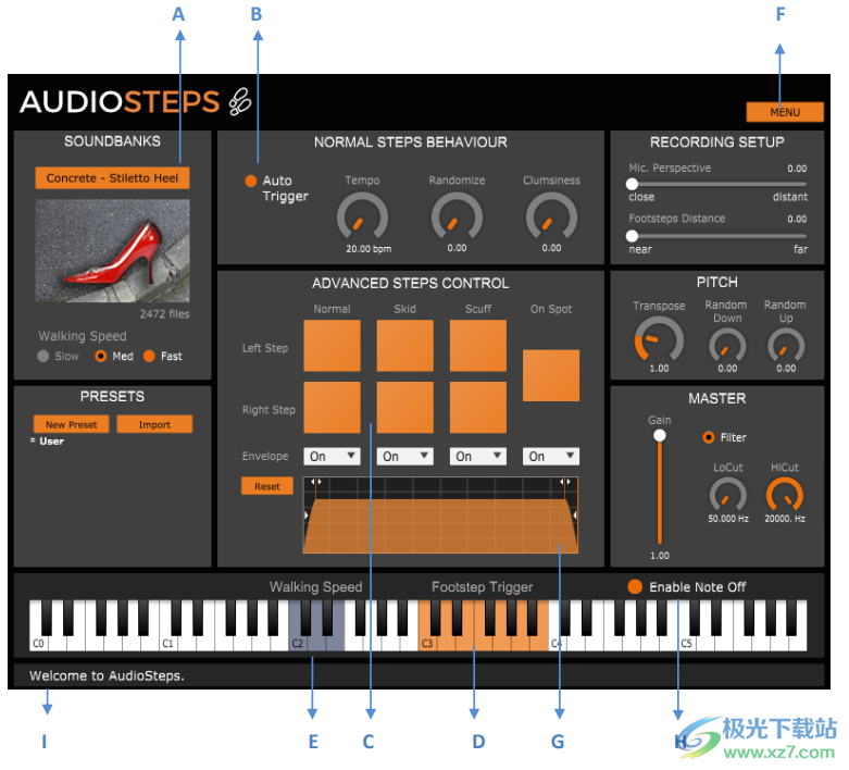LeSound AudioSteps Pro(音效制作软件)