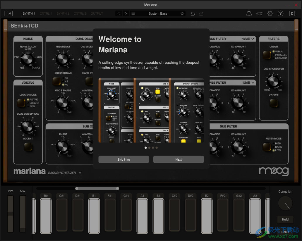 Moog Music Mariana(低音合成器)