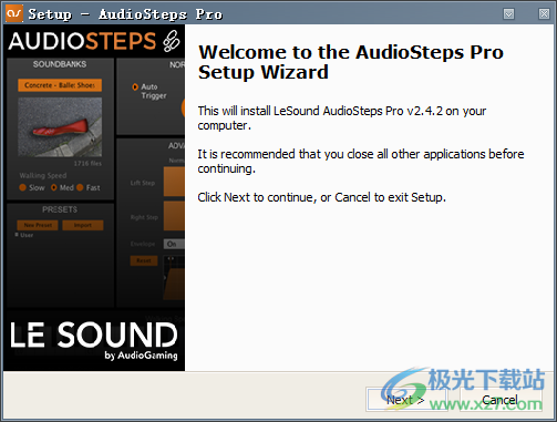 LeSound AudioSteps Pro(音效制作软件)