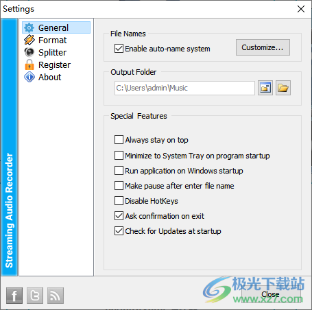 AbyssMedia Streaming Audio Recorder(录音)