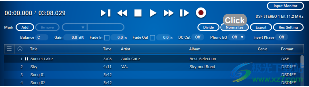 KORG AudioGate 4高质量音频播放器
