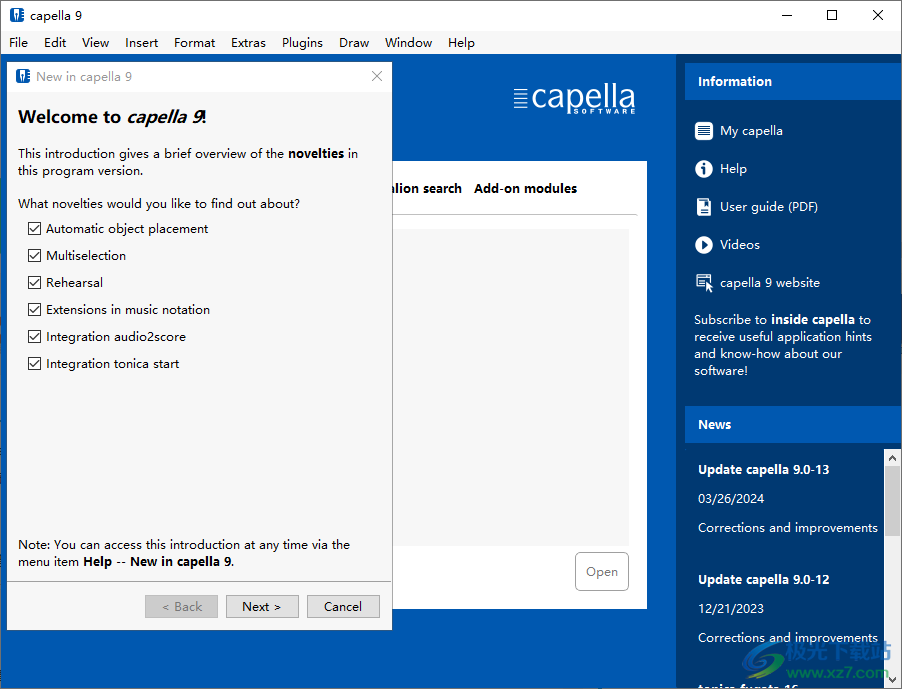 capella-software capella(乐谱制作)