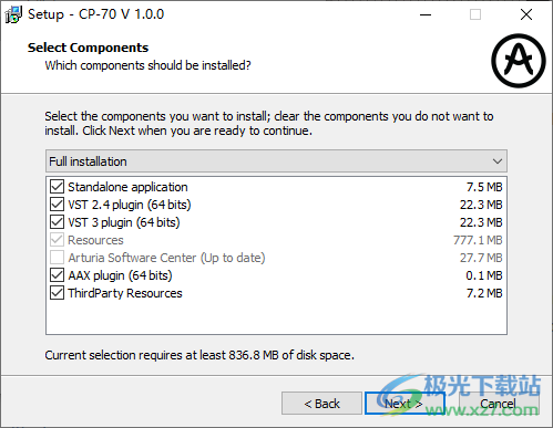 Arturia CP-70(钢琴模拟器)