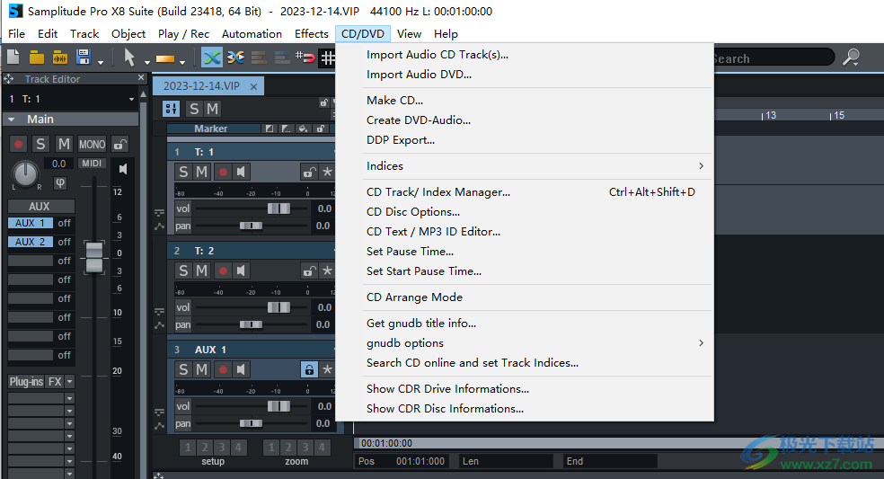 MAGIX Samplitude Pro X8 Suite(录音软件)