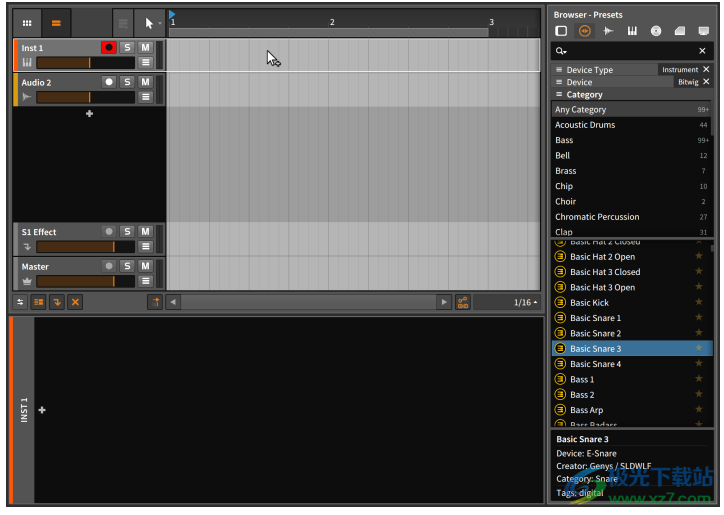 Bitwig Studio 4(音频处理器工具)