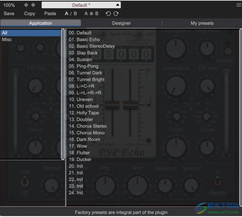 PSP Echo(音频回声插件)