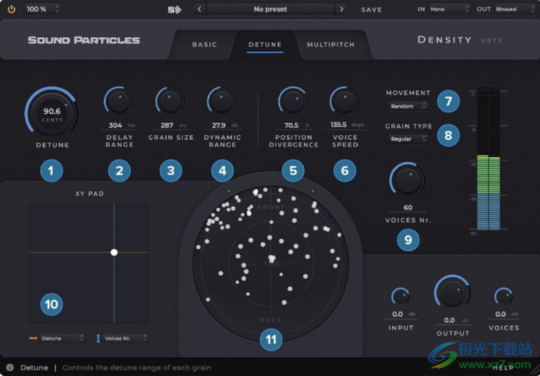 Sound Particles Density(多层声音效果器)