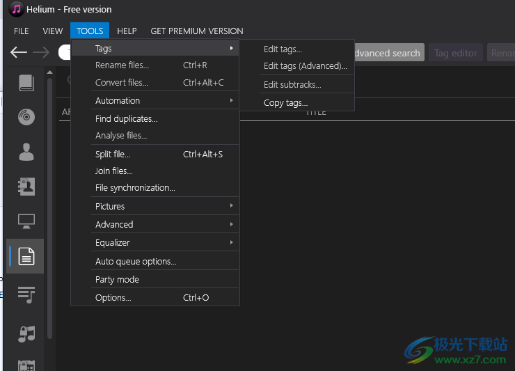 Helium 16(音乐管理)