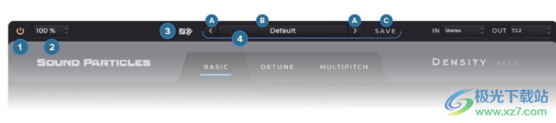 Sound Particles Density(多层声音效果器)