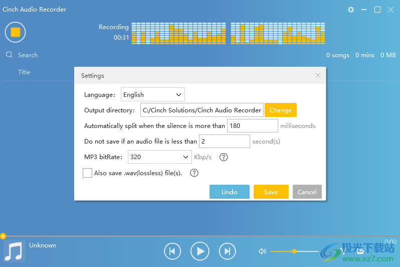 Cinch Audio Recorder(媒体录制软件)