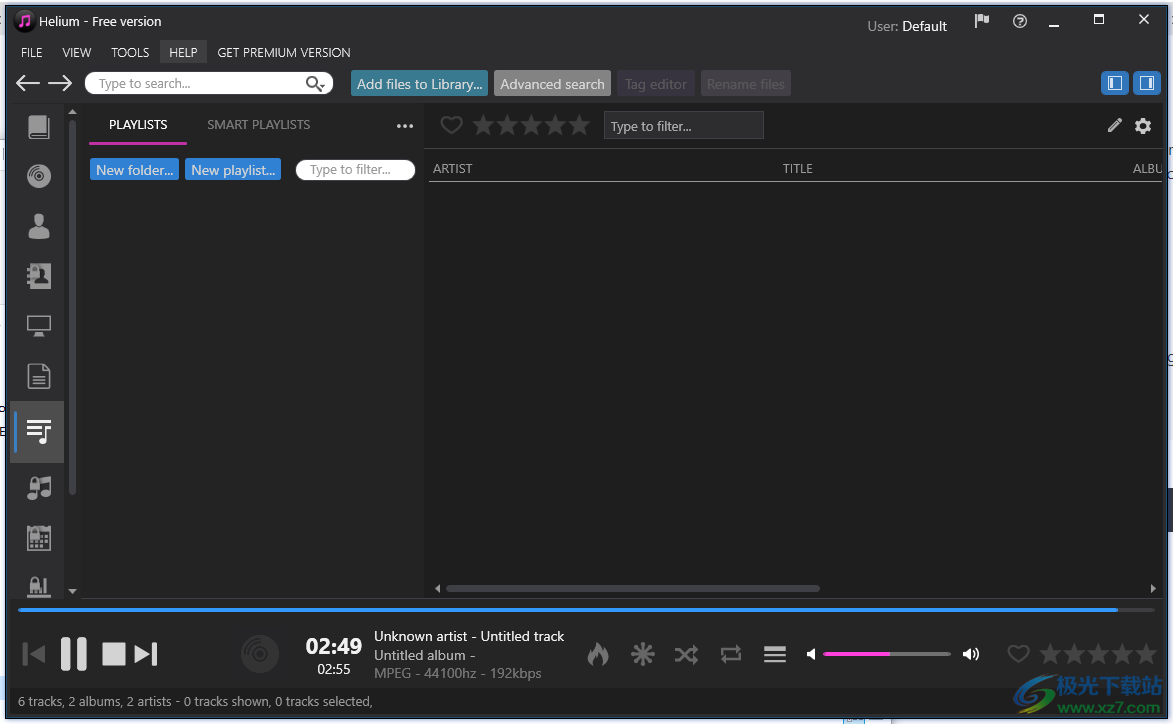 Helium 16(音乐管理)