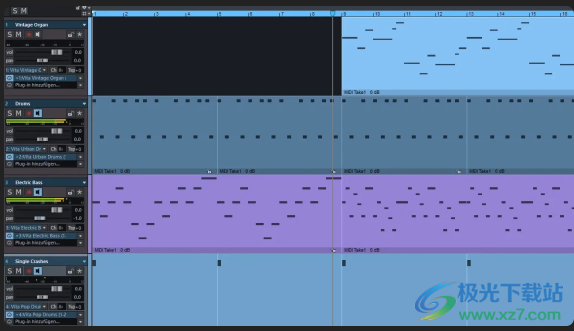 MAGIX Samplitude Music Studio X8(音乐制作)