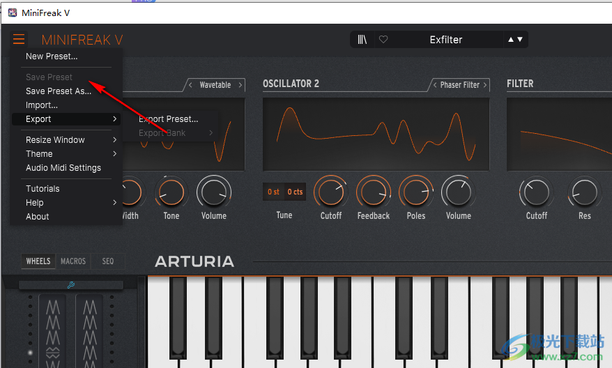 Arturia MiniFreak V(音频插件)