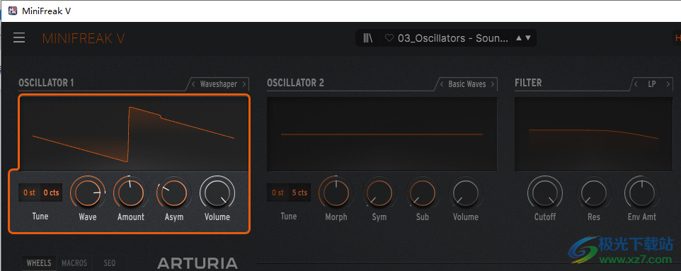 Arturia MiniFreak V(音频插件)