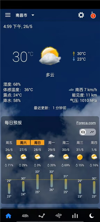 透明时钟和天气插件专业中文版