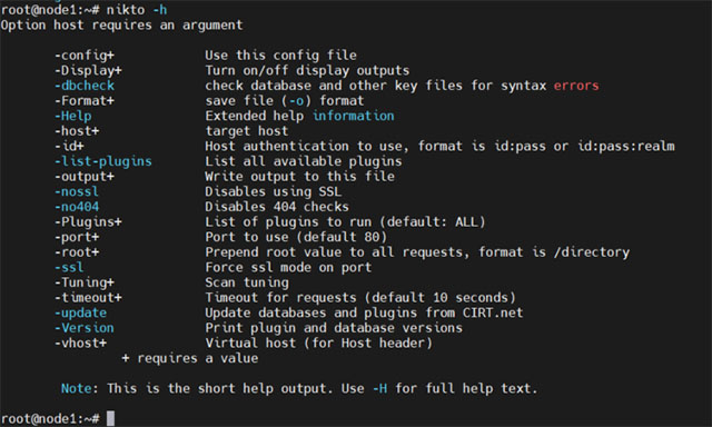 niktoWEB扫描评估软件