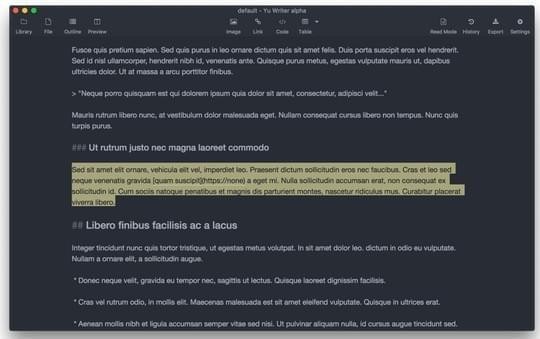 Yu Writer(Markdown编辑器)