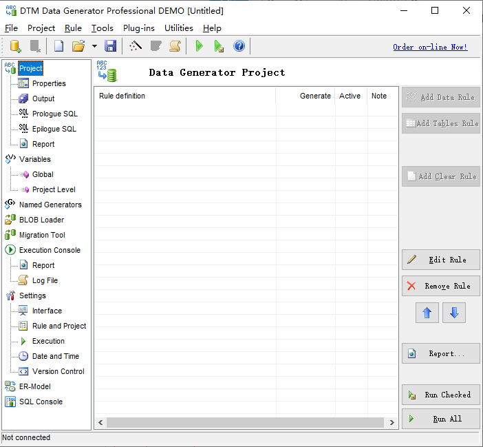 DTM Data Generator(数据库编辑器)