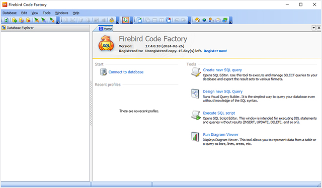 Firebird Code Factory数据库管理工具